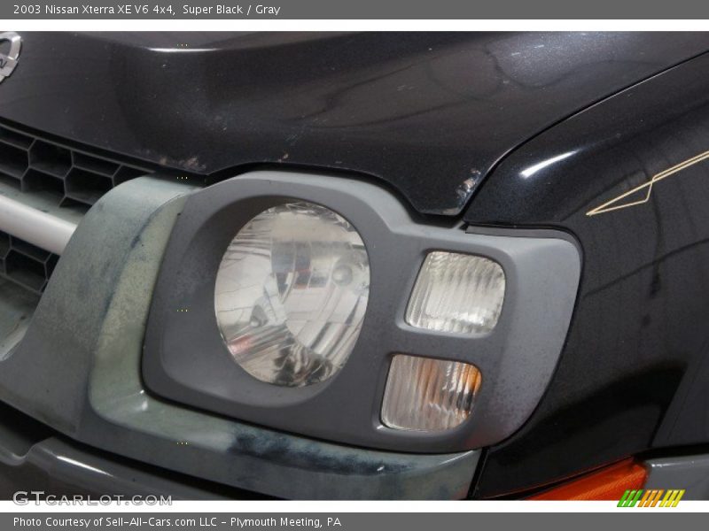 Super Black / Gray 2003 Nissan Xterra XE V6 4x4