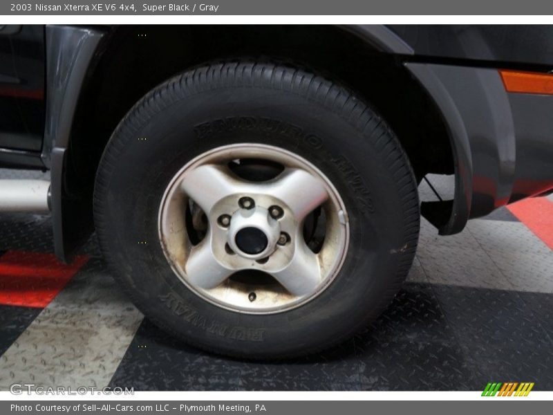 Super Black / Gray 2003 Nissan Xterra XE V6 4x4