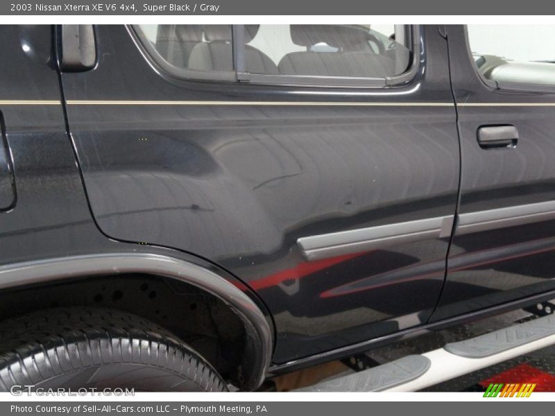 Super Black / Gray 2003 Nissan Xterra XE V6 4x4