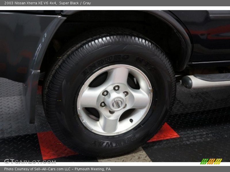 Super Black / Gray 2003 Nissan Xterra XE V6 4x4
