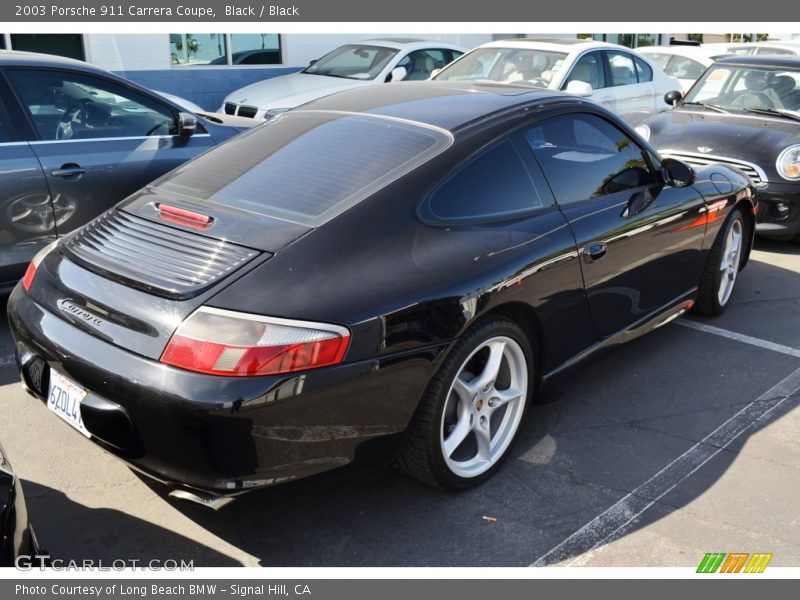 Black / Black 2003 Porsche 911 Carrera Coupe
