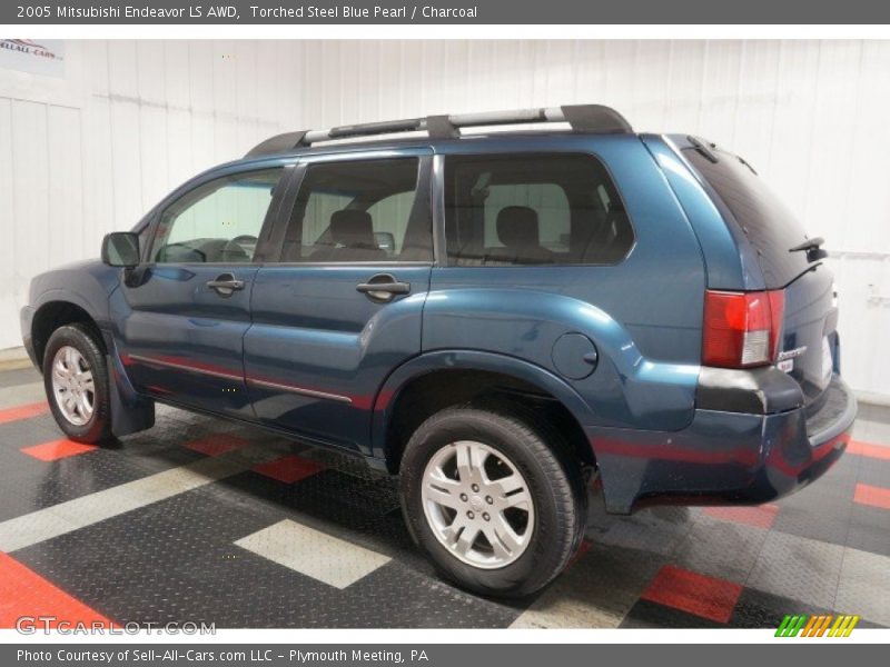 Torched Steel Blue Pearl / Charcoal 2005 Mitsubishi Endeavor LS AWD