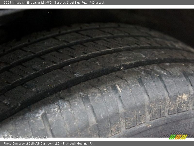 Torched Steel Blue Pearl / Charcoal 2005 Mitsubishi Endeavor LS AWD