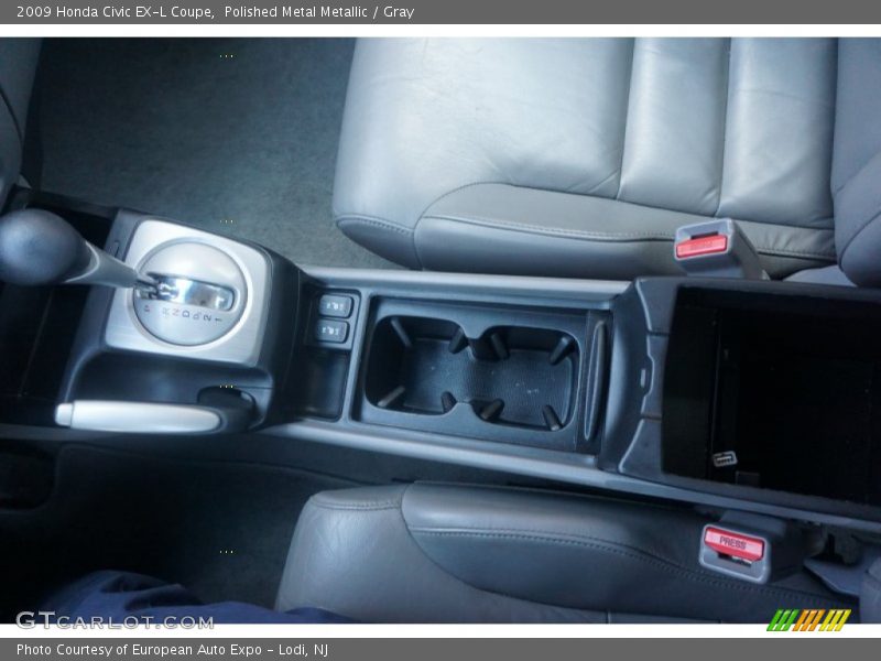 Polished Metal Metallic / Gray 2009 Honda Civic EX-L Coupe