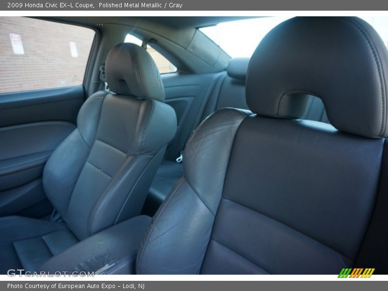 Polished Metal Metallic / Gray 2009 Honda Civic EX-L Coupe