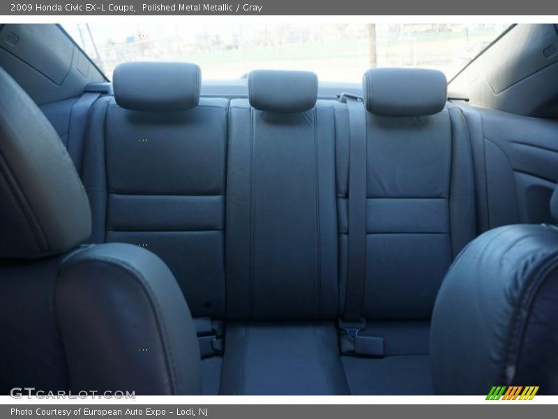 Polished Metal Metallic / Gray 2009 Honda Civic EX-L Coupe