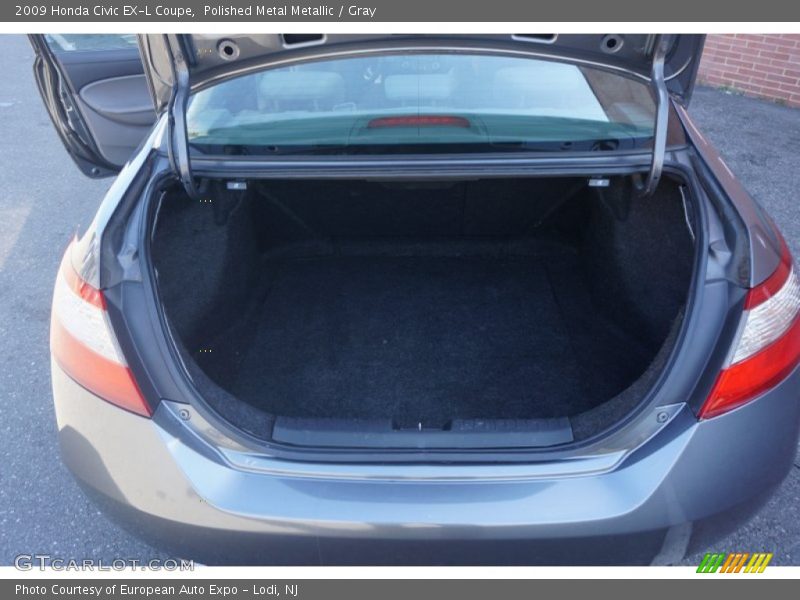 Polished Metal Metallic / Gray 2009 Honda Civic EX-L Coupe