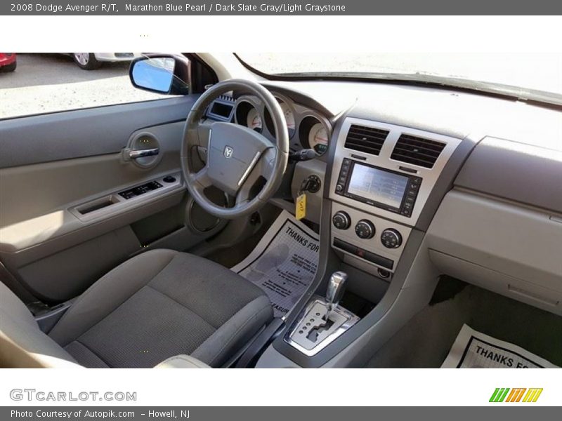 2008 Avenger R/T Dark Slate Gray/Light Graystone Interior