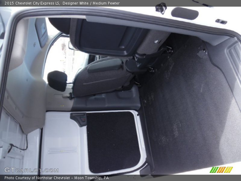 Designer White / Medium Pewter 2015 Chevrolet City Express LS