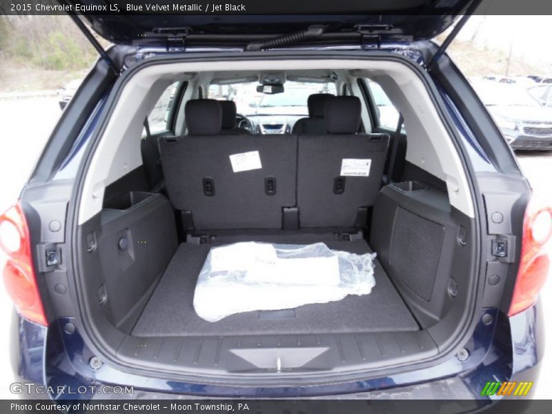 Blue Velvet Metallic / Jet Black 2015 Chevrolet Equinox LS