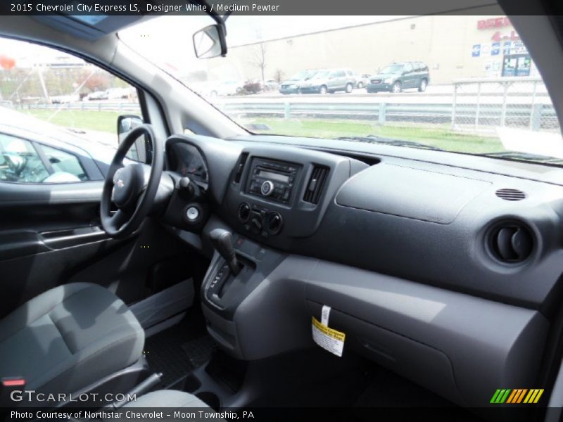 Designer White / Medium Pewter 2015 Chevrolet City Express LS