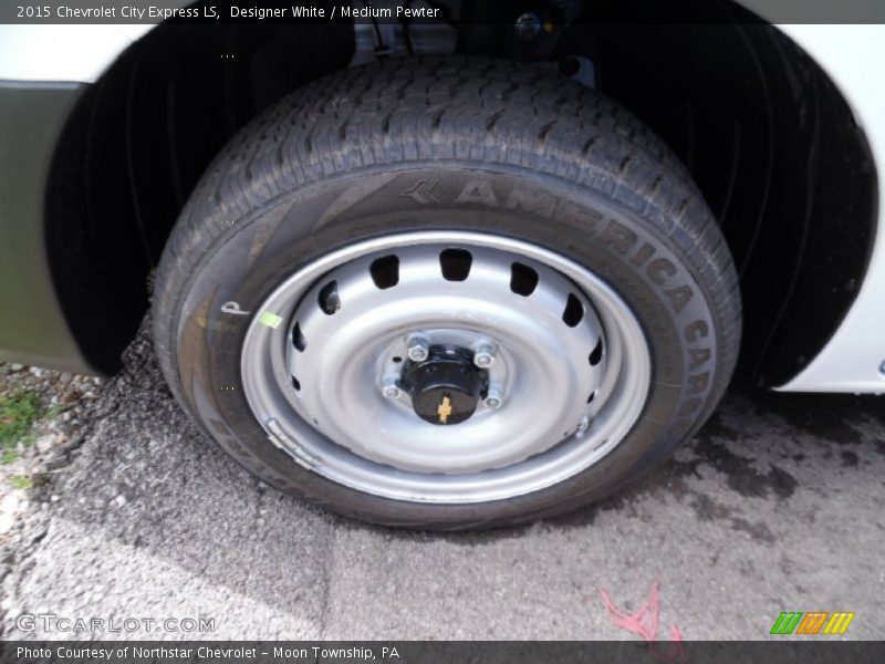 Designer White / Medium Pewter 2015 Chevrolet City Express LS
