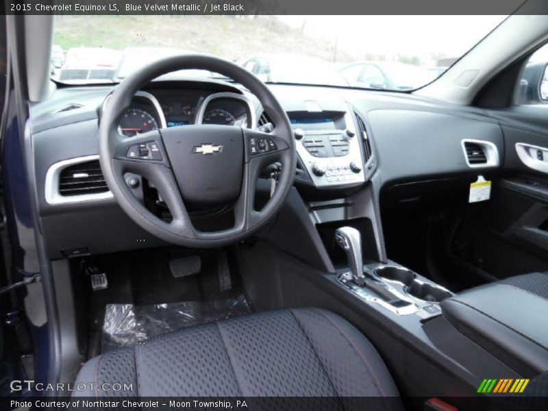 Blue Velvet Metallic / Jet Black 2015 Chevrolet Equinox LS