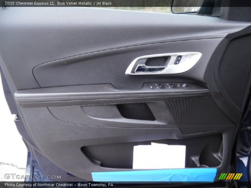 Blue Velvet Metallic / Jet Black 2015 Chevrolet Equinox LS