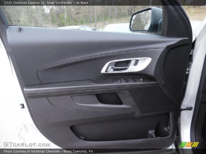 Silver Ice Metallic / Jet Black 2015 Chevrolet Equinox LS