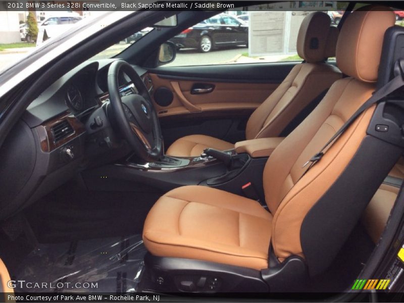 Front Seat of 2012 3 Series 328i Convertible