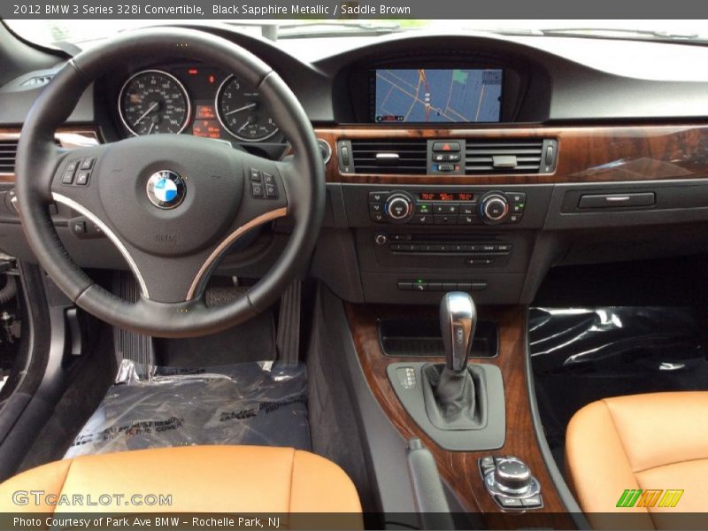 Dashboard of 2012 3 Series 328i Convertible