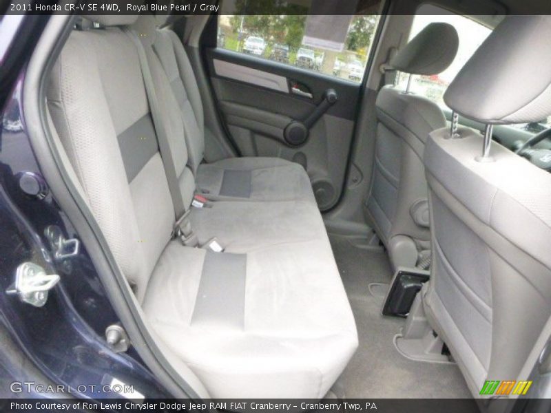 Royal Blue Pearl / Gray 2011 Honda CR-V SE 4WD