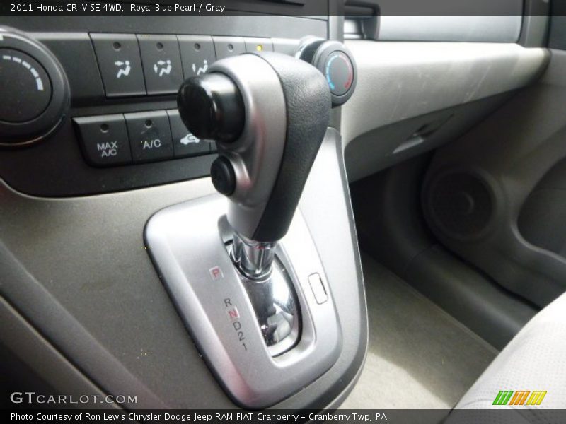 Royal Blue Pearl / Gray 2011 Honda CR-V SE 4WD
