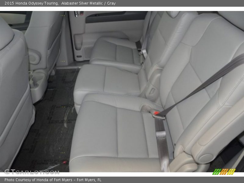 Alabaster Silver Metallic / Gray 2015 Honda Odyssey Touring