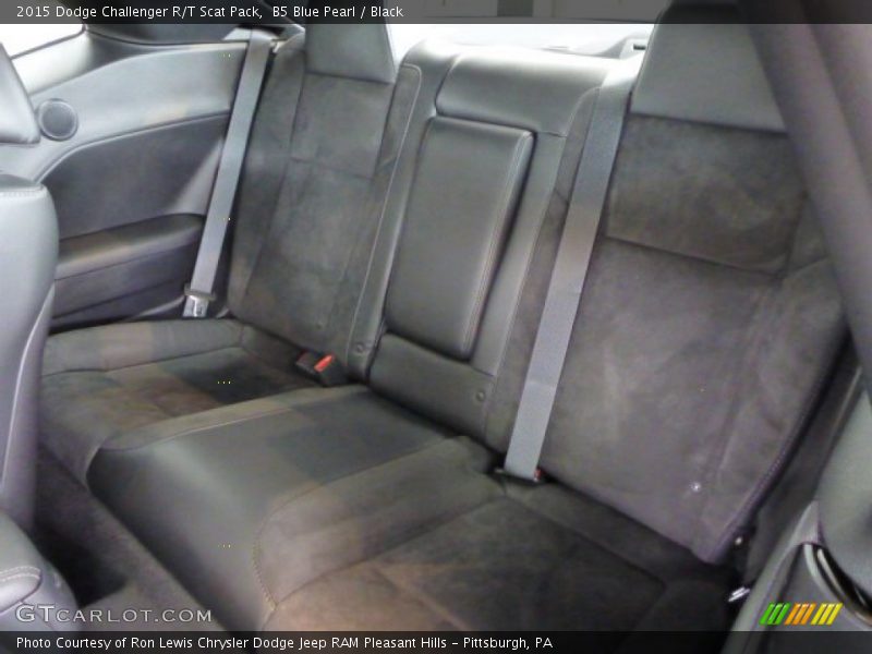 Rear Seat of 2015 Challenger R/T Scat Pack