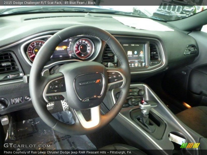 Dashboard of 2015 Challenger R/T Scat Pack