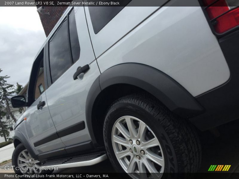 Zermatt Silver Metallic / Ebony Black 2007 Land Rover LR3 V8 SE
