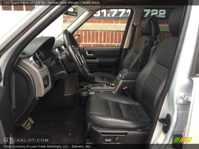 Zermatt Silver Metallic / Ebony Black 2007 Land Rover LR3 V8 SE