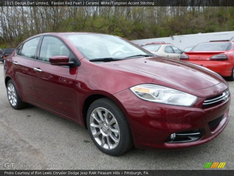 Front 3/4 View of 2015 Dart Limited