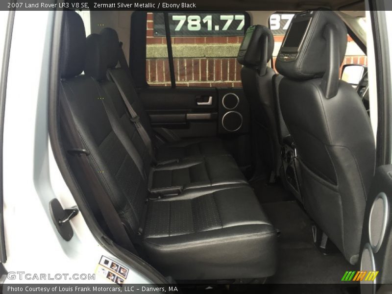 Zermatt Silver Metallic / Ebony Black 2007 Land Rover LR3 V8 SE