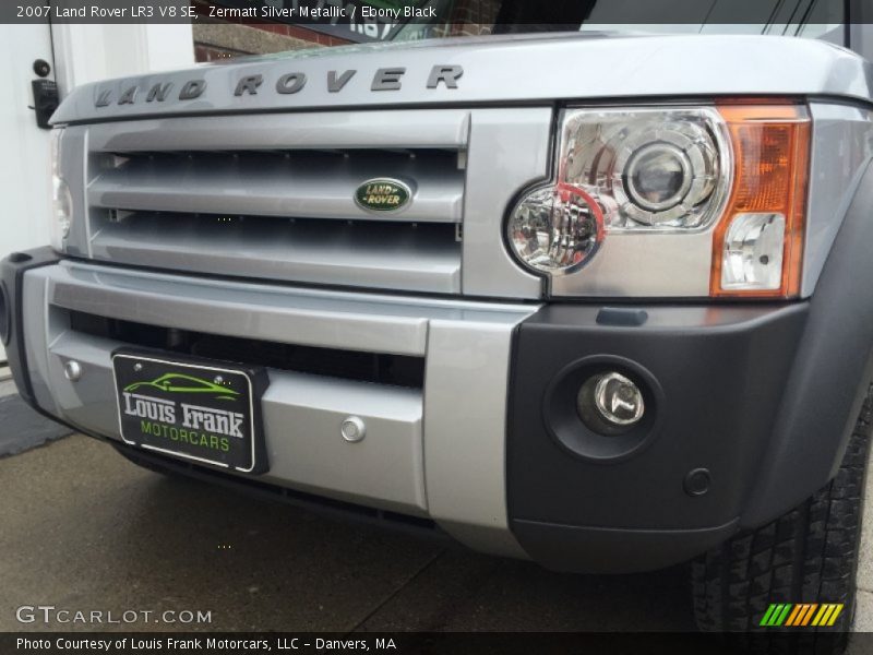 Zermatt Silver Metallic / Ebony Black 2007 Land Rover LR3 V8 SE
