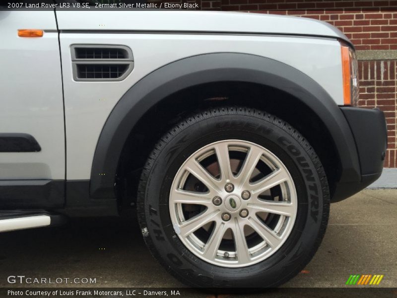 Zermatt Silver Metallic / Ebony Black 2007 Land Rover LR3 V8 SE