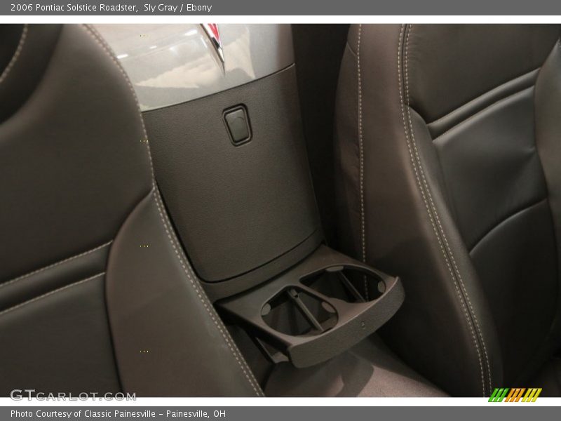 Sly Gray / Ebony 2006 Pontiac Solstice Roadster