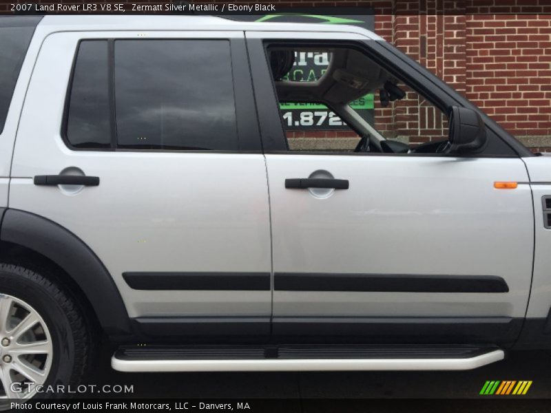 Zermatt Silver Metallic / Ebony Black 2007 Land Rover LR3 V8 SE