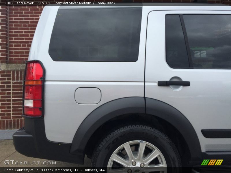 Zermatt Silver Metallic / Ebony Black 2007 Land Rover LR3 V8 SE