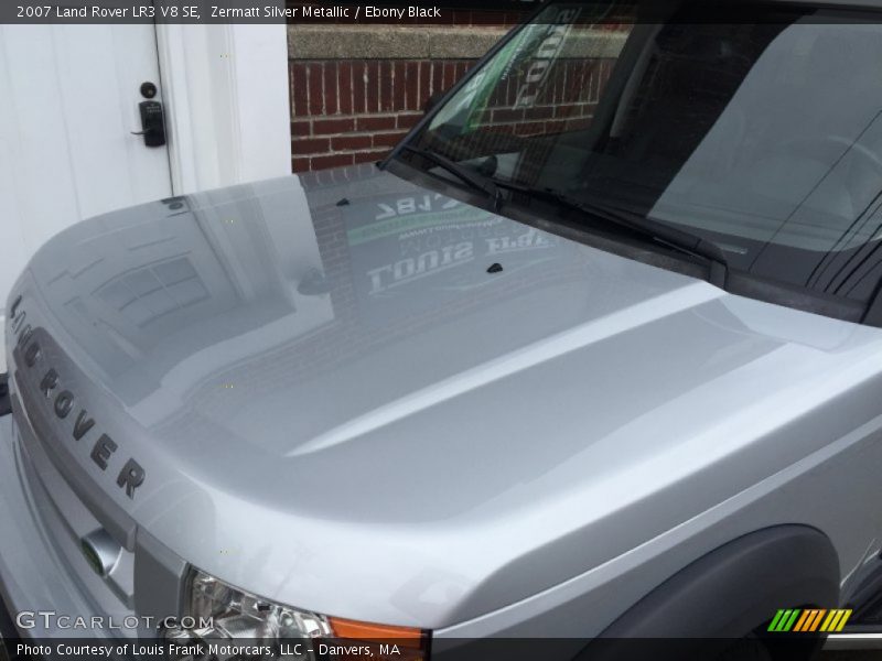 Zermatt Silver Metallic / Ebony Black 2007 Land Rover LR3 V8 SE
