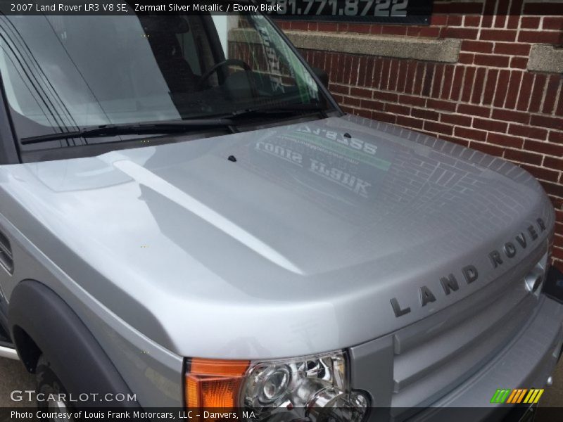 Zermatt Silver Metallic / Ebony Black 2007 Land Rover LR3 V8 SE