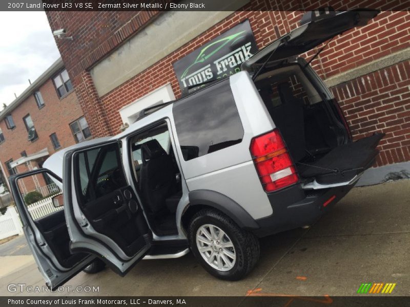 Zermatt Silver Metallic / Ebony Black 2007 Land Rover LR3 V8 SE