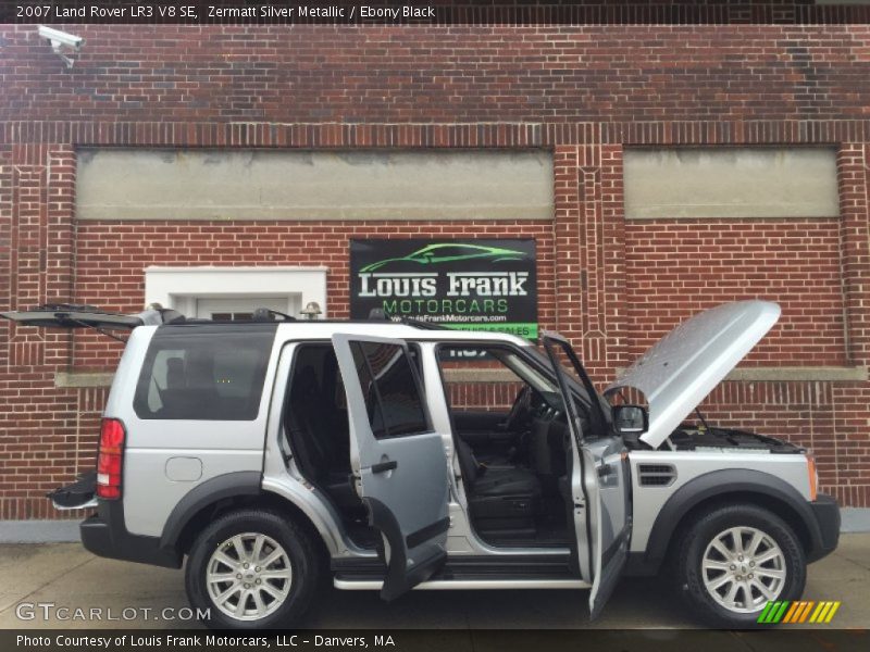 Zermatt Silver Metallic / Ebony Black 2007 Land Rover LR3 V8 SE