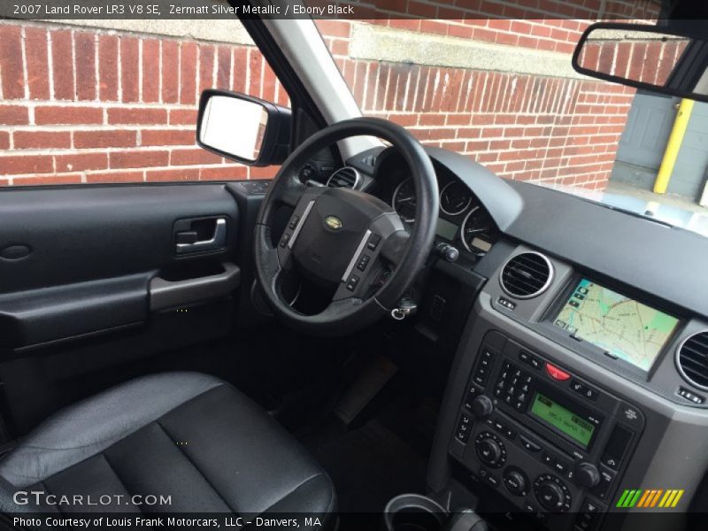 Zermatt Silver Metallic / Ebony Black 2007 Land Rover LR3 V8 SE