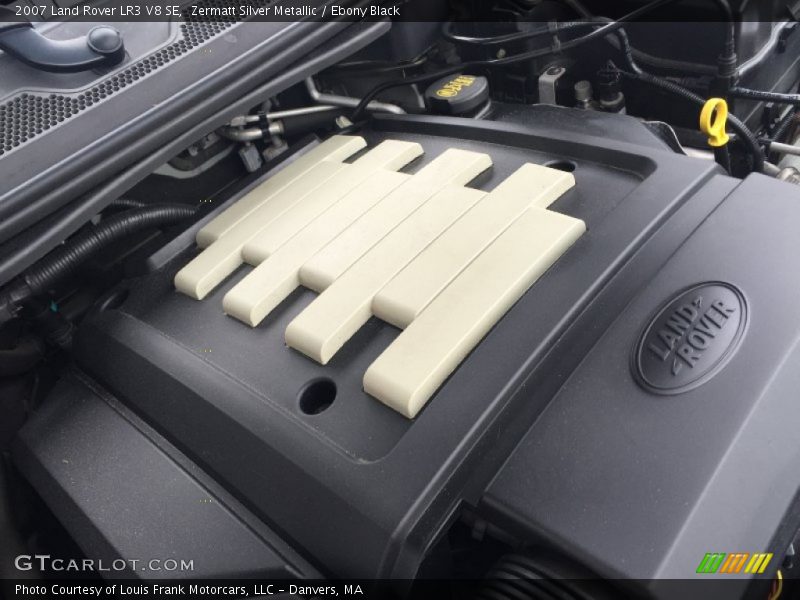 Zermatt Silver Metallic / Ebony Black 2007 Land Rover LR3 V8 SE