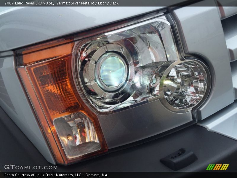 Zermatt Silver Metallic / Ebony Black 2007 Land Rover LR3 V8 SE