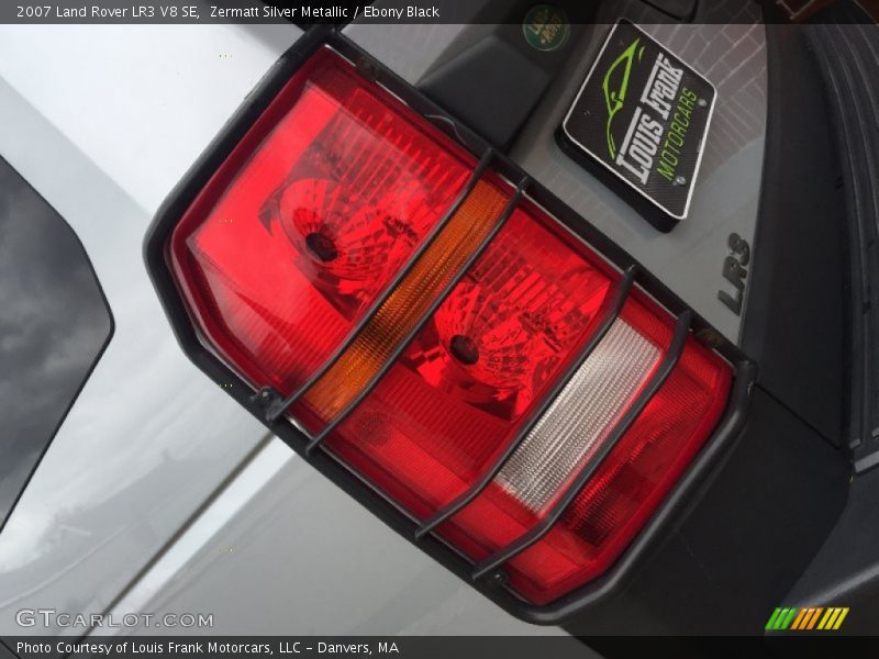 Zermatt Silver Metallic / Ebony Black 2007 Land Rover LR3 V8 SE