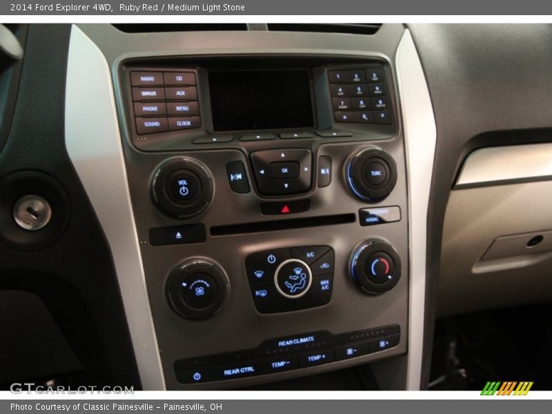 Ruby Red / Medium Light Stone 2014 Ford Explorer 4WD