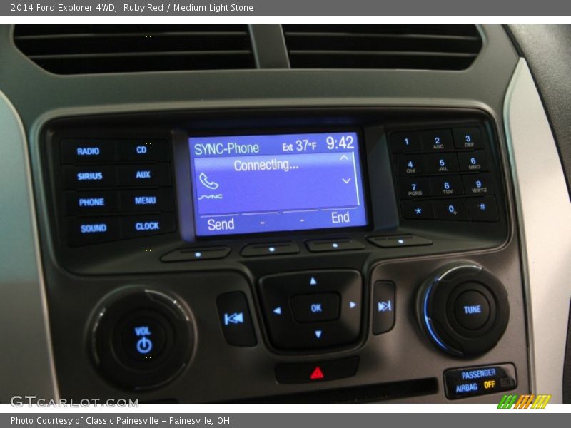Ruby Red / Medium Light Stone 2014 Ford Explorer 4WD
