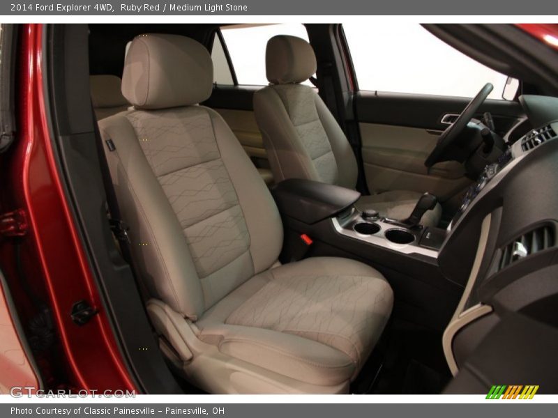 Ruby Red / Medium Light Stone 2014 Ford Explorer 4WD