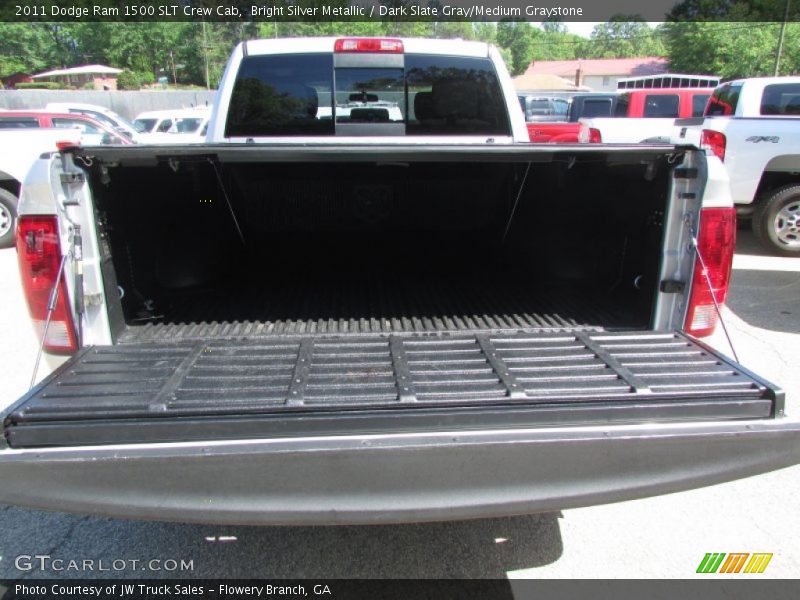 Bright Silver Metallic / Dark Slate Gray/Medium Graystone 2011 Dodge Ram 1500 SLT Crew Cab