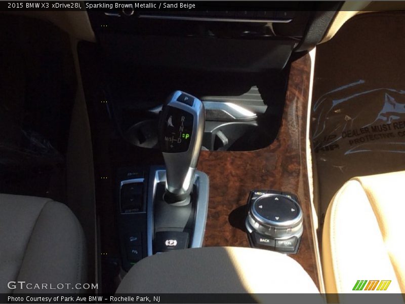 Sparkling Brown Metallic / Sand Beige 2015 BMW X3 xDrive28i