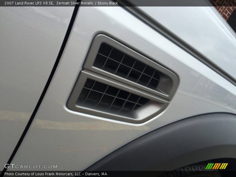 Zermatt Silver Metallic / Ebony Black 2007 Land Rover LR3 V8 SE
