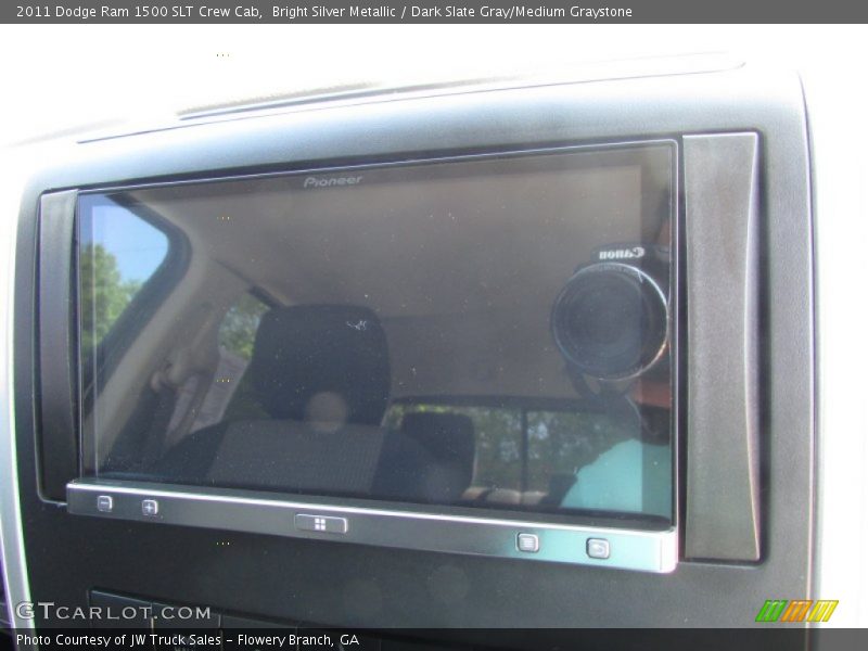 Bright Silver Metallic / Dark Slate Gray/Medium Graystone 2011 Dodge Ram 1500 SLT Crew Cab